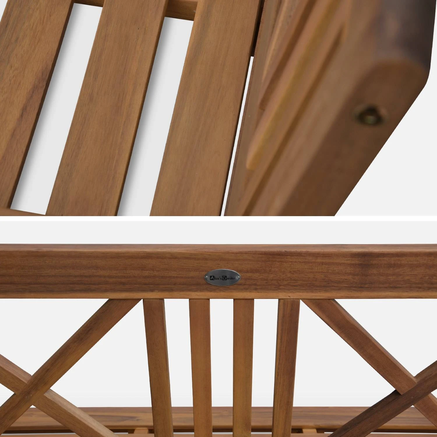 Banc En Bois 3 Places – Image 6