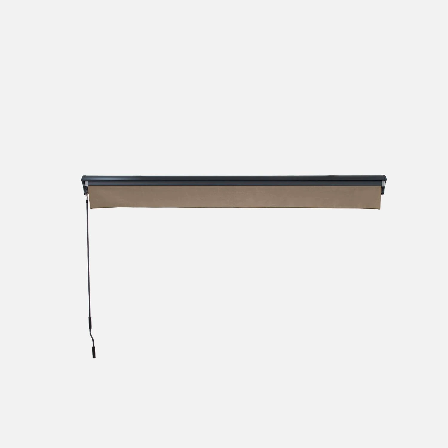 Store Banne Manuel 3x2m Couleur : Taupe – Image 2