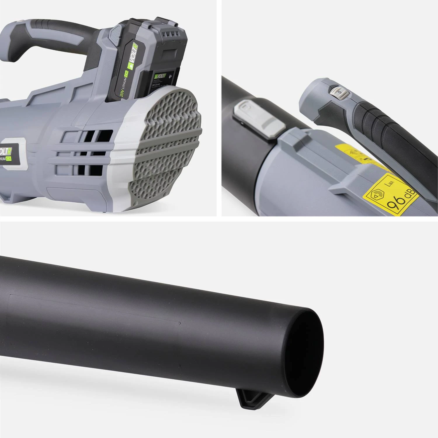 Souffleur De Feuilles à Batterie 20V 4 Vitesses – Image 4