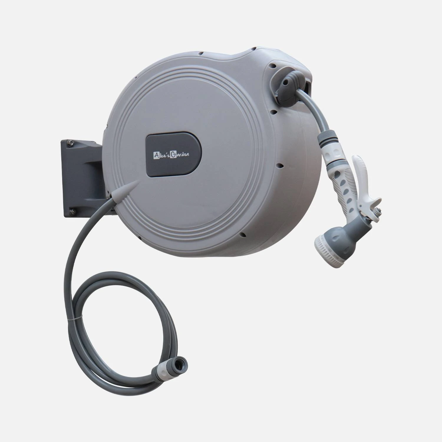 Dévidoir Mural Automatique Avec Tuyau D'arrosage, 30m