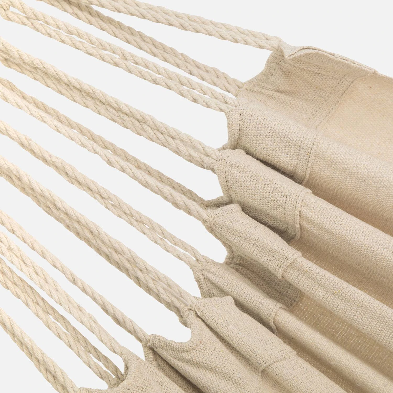 Toile De Hamac Polycoton 220 X 140 Cm Couleur : Ecru – Image 4