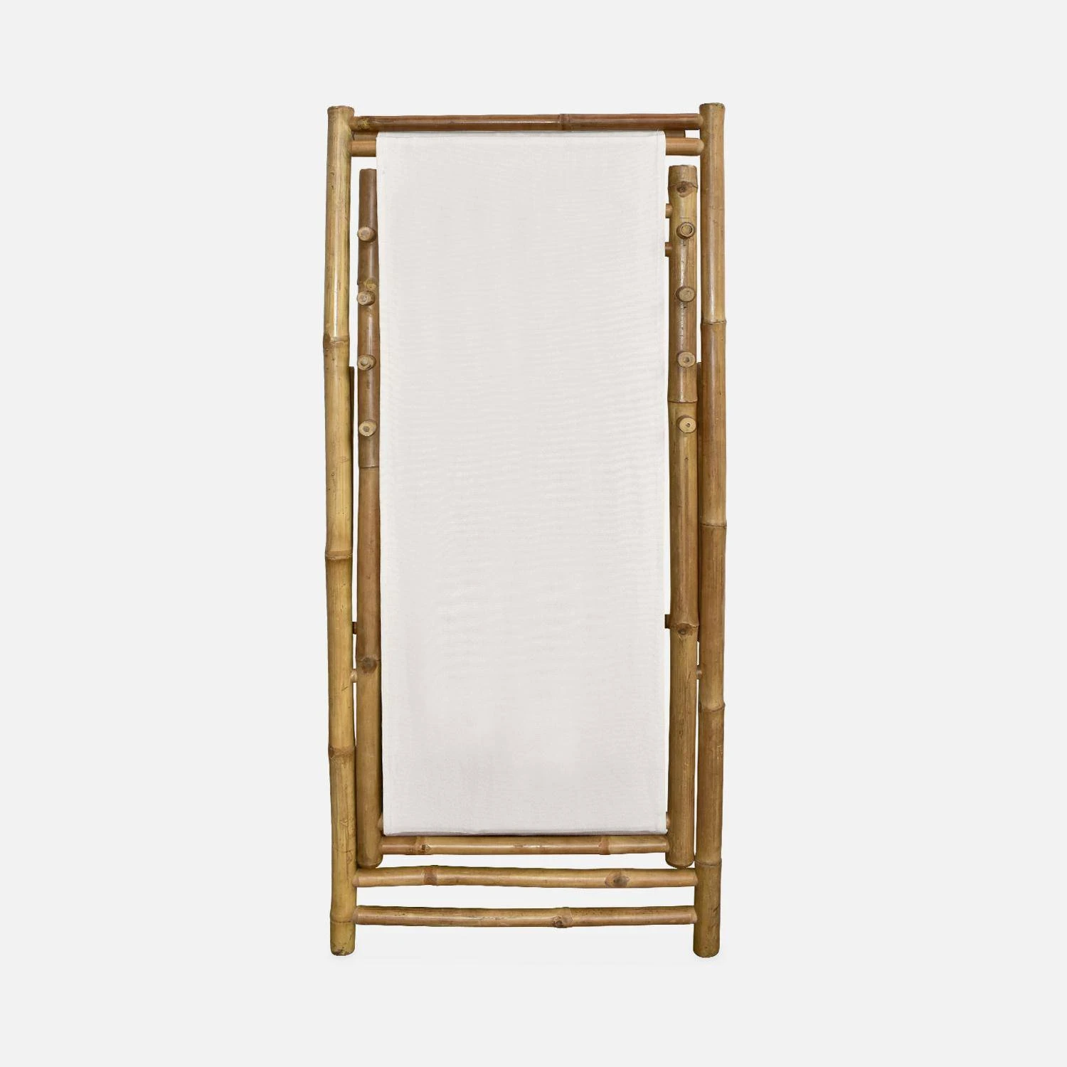 Chilienne Bambou , Toile Naturelle Pliable, Multi Positions – Image 6